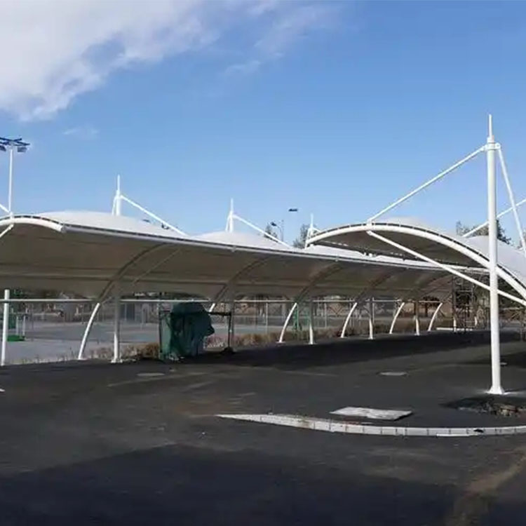 乳源膜结构电动车棚