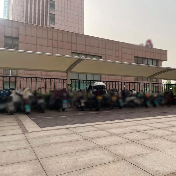 乳源膜结构电动车棚